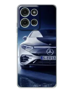 Чехол для Motorola MOTO G56 с картинкой «Mercedes EQ — будущее»