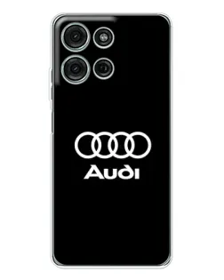 Чехол для Motorola MOTO G56 с картинкой «Классическое лого Audi»