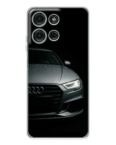 Чехол для Motorola MOTO G56 с картинкой «Audi — детализация кузова»