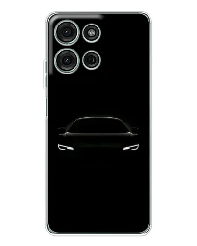 Чехол для Motorola MOTO G56 с картинкой «Взгляд Audi в темноте»