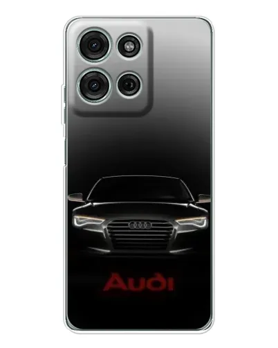 Чехол для Motorola MOTO G56 с картинкой «Audi — градиентный контур»