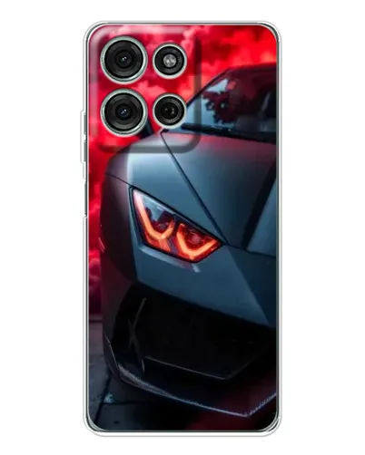 Чехол для Motorola MOTO G56 с картинкой «Lamborghini красное сияние» Чехол для Motorola MOTO G56 с картинкой «Lamborghini красное сияние»