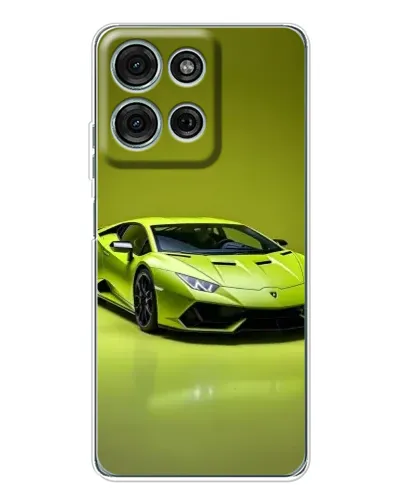 Чехол для Motorola MOTO G56 с картинкой «Салатовый Lamborghini Huracan» Чехол для Motorola MOTO G56 с картинкой «Салатовый Lamborghini Huracan»