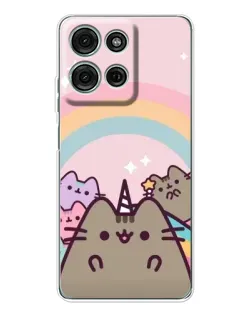 Чохол для Motorola MOTO G56 з картинкою «Єдиноріг Pusheen» Чохол для Motorola MOTO G56 з картинкою «Єдиноріг Pusheen»