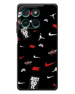 Чохол для Motorola Moto G57 Power з картинкою «Nike Mix Pattern» Чохол для Motorola Moto G57 Power з картинкою «Nike Mix Pattern»