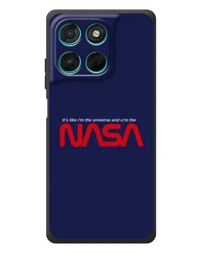Чехол для Motorola Moto G57 Power с картинкой «NASA — глубокий космос»