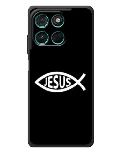 Чехол для Motorola Moto G57 Power с картинкой «Классический Jesus»