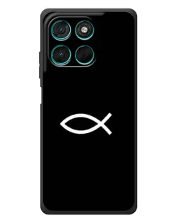 Чохол для Motorola Moto G57 Power з картинкою «Символ риби Jesus» Чохол для Motorola Moto G57 Power з картинкою «Символ риби Jesus»