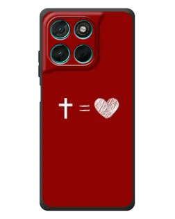 Чохол для Motorola Moto G57 Power з картинкою «Рівняння любові» Чохол для Motorola Moto G57 Power з картинкою «Рівняння любові»
