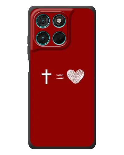 Чохол для Motorola Moto G57 Power з картинкою «Рівняння любові» Чохол для Motorola Moto G57 Power з картинкою «Рівняння любові»