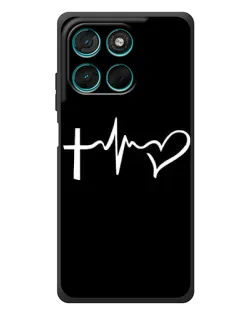 Чохол для Motorola Moto G57 Power з картинкою «Пульс віри» Чохол для Motorola Moto G57 Power з картинкою «Пульс віри»
