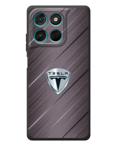 Чохол для Motorola Moto G57 Power з картинкою «Металева текстура Tesla» Чохол для Motorola Moto G57 Power з картинкою «Металева текстура Tesla»