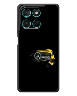 Чехол для Motorola Moto G57 Power с картинкой «Mercedes — ретро стиль»