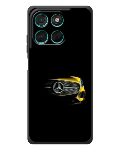 Чехол для Motorola Moto G57 Power с картинкой «Mercedes — ретро стиль»