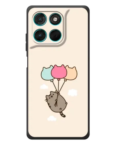 Чехол для Motorola Moto G57 Power с картинкой «Пушин на шариках»