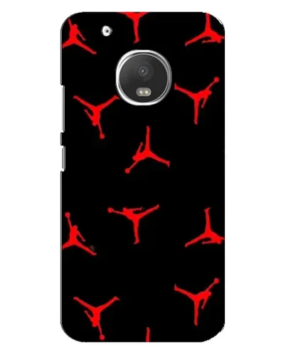 Чехол для Motorola MOTO G5s с картинкой «Jordan Red Pattern» Чехол для Motorola MOTO G5s с картинкой «Jordan Red Pattern»