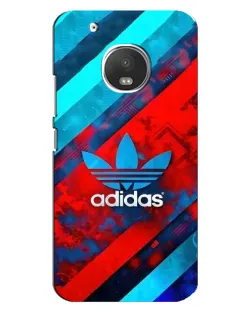 Чехол для Motorola MOTO G5s с картинкой «Абстракция Adidas»