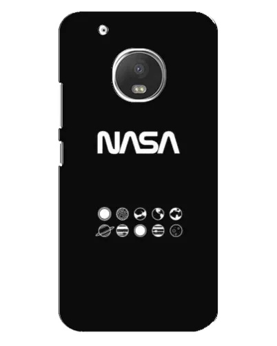 Чехол для Motorola MOTO G5s с картинкой «NASA — технический принт» Чехол для Motorola MOTO G5s с картинкой «NASA — технический принт»