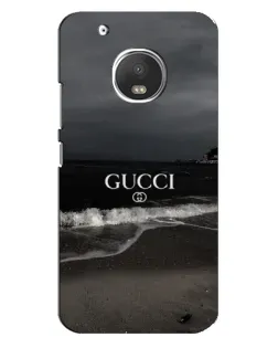 Чехол для Motorola MOTO G5s с картинкой «Gucci — морской прибой»