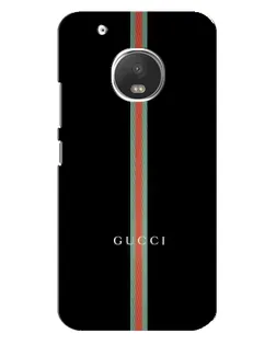 Чохол для Motorola MOTO G5s з картинкою «Gucci — строга лінія»