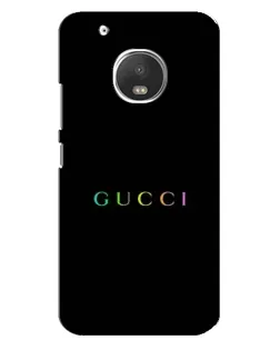 Чохол для Motorola MOTO G5s з картинкою «Gucci — неоновий мінімалізм»