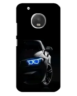 Чохол для Motorola MOTO G5s з картинкою «BMW — нічний погляд»