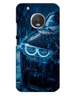 Чохол для Motorola MOTO G5s з картинкою «BMW під дощем»