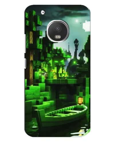 Чехол для Motorola MOTO G5s с картинкой «Minecraft лесной пейзаж» Чехол для Motorola MOTO G5s с картинкой «Minecraft лесной пейзаж»