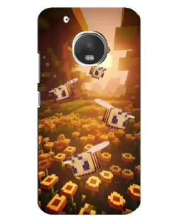 Чехол для Motorola MOTO G5s с картинкой «Поле подсолнухов»