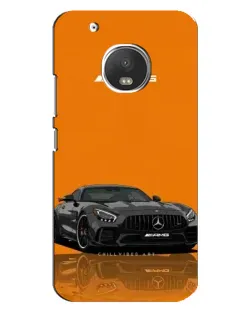 Чехол для Motorola MOTO G5s с картинкой «Оранжевый Mercedes AMG»