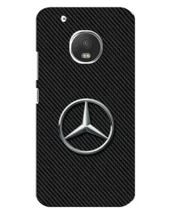 Чохол для Motorola MOTO G5s з картинкою «Карбоновий Mercedes стиль»