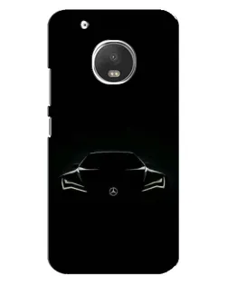 Чохол для Motorola MOTO G5s з картинкою «Mercedes — силует авто»