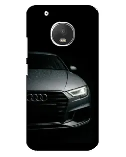 Чехол для Motorola MOTO G5s с картинкой «Audi — детализация кузова»