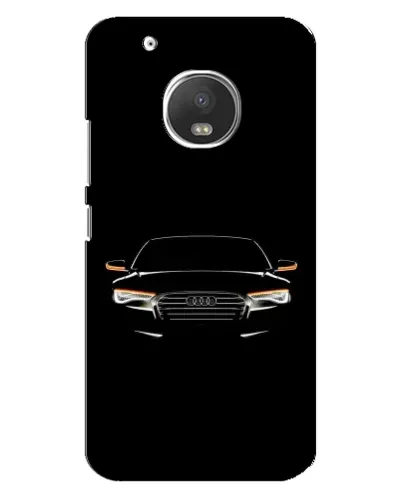 Чехол для Motorola MOTO G5s с картинкой «Audi — ночной контур» Чехол для Motorola MOTO G5s с картинкой «Audi — ночной контур»
