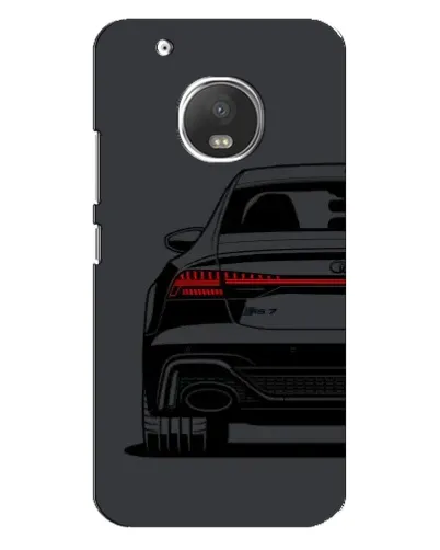 Чехол для Motorola MOTO G5s с картинкой «Задняя часть Audi — арт» Чехол для Motorola MOTO G5s с картинкой «Задняя часть Audi — арт»