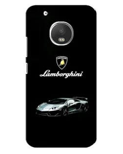 Чехол для Motorola MOTO G5s с картинкой «Логотип Lamborghini классика»