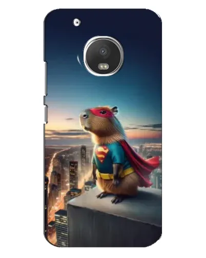 Чехол для Motorola MOTO G5s с картинкой «Капи-мен супергерой» Чехол для Motorola MOTO G5s с картинкой «Капи-мен супергерой»
