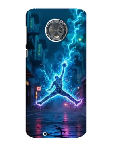 Чехол для Motorola MOTO G6 с картинкой «Jordan Gold Jumpman»