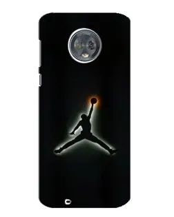 Чехол для Motorola MOTO G6 с картинкой «Jordan Gradient Logo»
