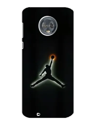 Чехол для Motorola MOTO G6 с картинкой «Jordan Gradient Logo»