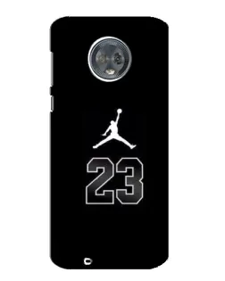 Чехол для Motorola MOTO G6 с картинкой «Jordan Flight 23»