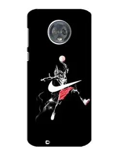 Чехол для Motorola MOTO G6 с картинкой «Jordan Jumpman»