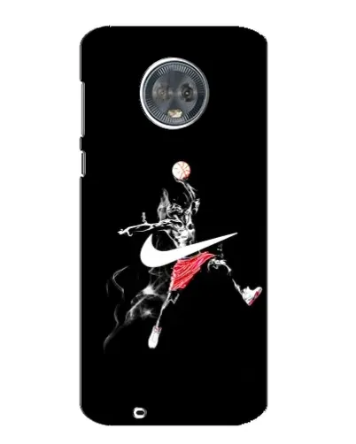 Чехол для Motorola MOTO G6 с картинкой «Jordan Jumpman»