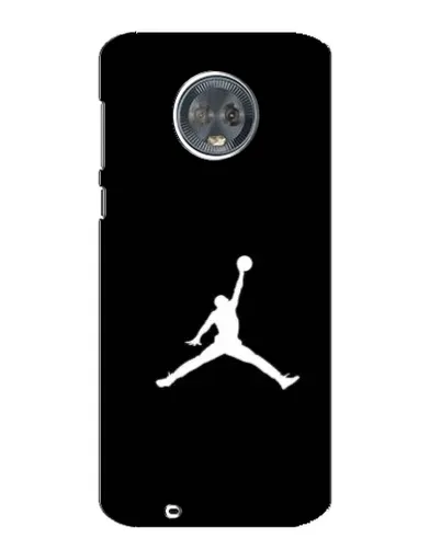 Чехол для Motorola MOTO G6 с картинкой «Jordan Silhouette»