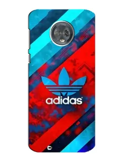 Чехол для Motorola MOTO G6 с картинкой «Абстракция Adidas»