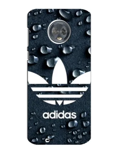 Чехол для Motorola MOTO G6 с картинкой «Adidas Trefoil Blue»