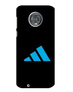 Чехол для Motorola MOTO G6 с картинкой «Adidas Cyan Logo»