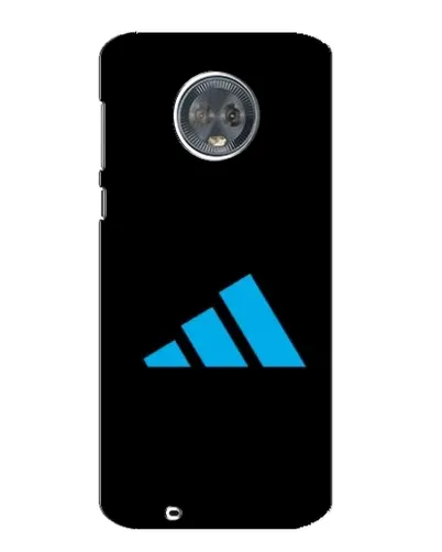 Чехол для Motorola MOTO G6 с картинкой «Adidas Cyan Logo»