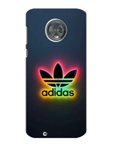 Чехол для Motorola MOTO G6 с картинкой «Неоновый Adidas»