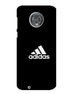 Чехол для Motorola MOTO G6 с картинкой «Черная классика Adidas»